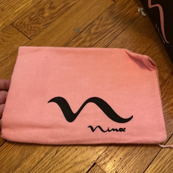 New Nina sequin blue heels pumps shoes with dust bag - Picture 8 of 8